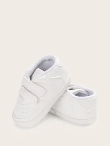 Baby Boys Double Hook-and-loop Fastener Strap Pram Shoes
