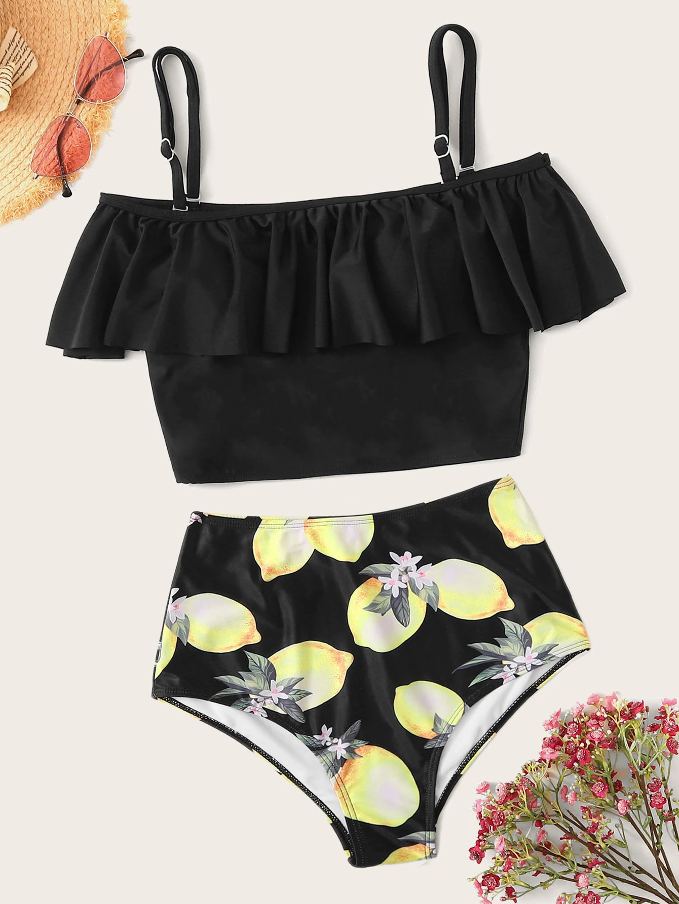 lemon tankini
