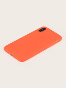 Simple Case Compatible With iPhone - Coral Orange - View 2