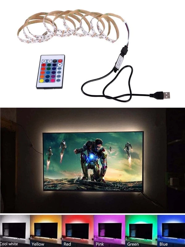 Remote Control Background Light Strip Shein Eur
