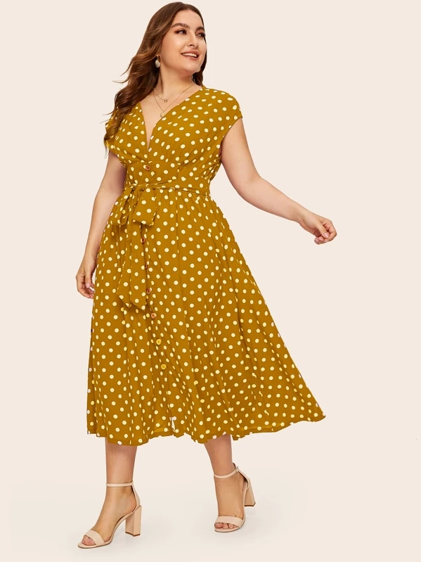 plus size tea dresses uk
