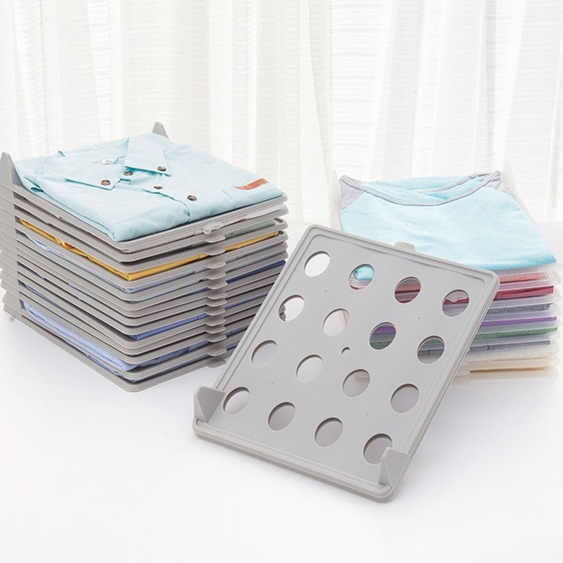 

Stackable Clothing Folding Rack 1pc, Multicolor