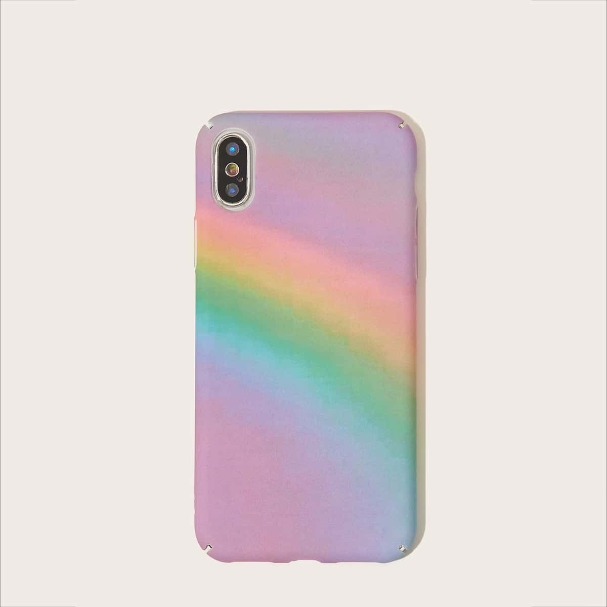 

Rainbow Pattern iPhone Case, Multicolor