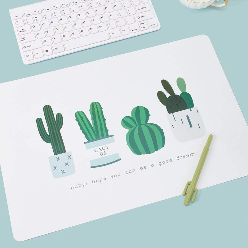 

Cactus Print Waterproof Mouse Pad