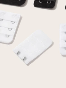 Women's Multicolor Plain Fabric Bra Extender Casual Comfy Non-Stretch Accessories For Everyday Wear - Multicolor - View 2