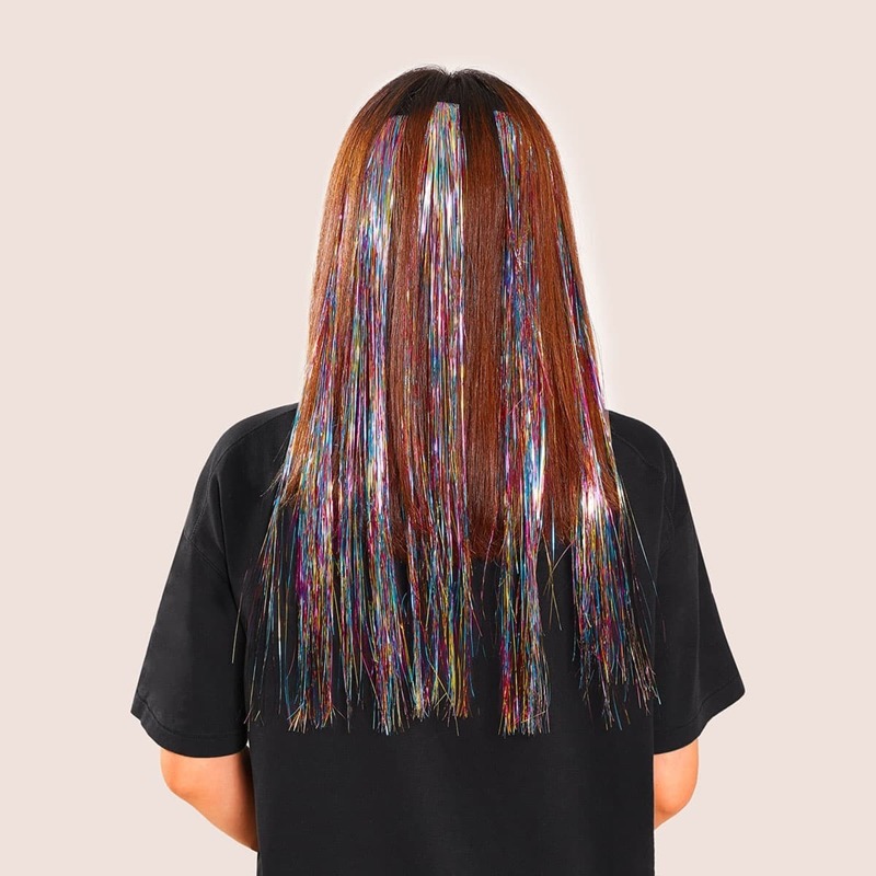 

Colorful Wig Decorative Strip 5pcs, Multicolor