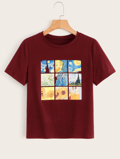 T-shirt à imprimé