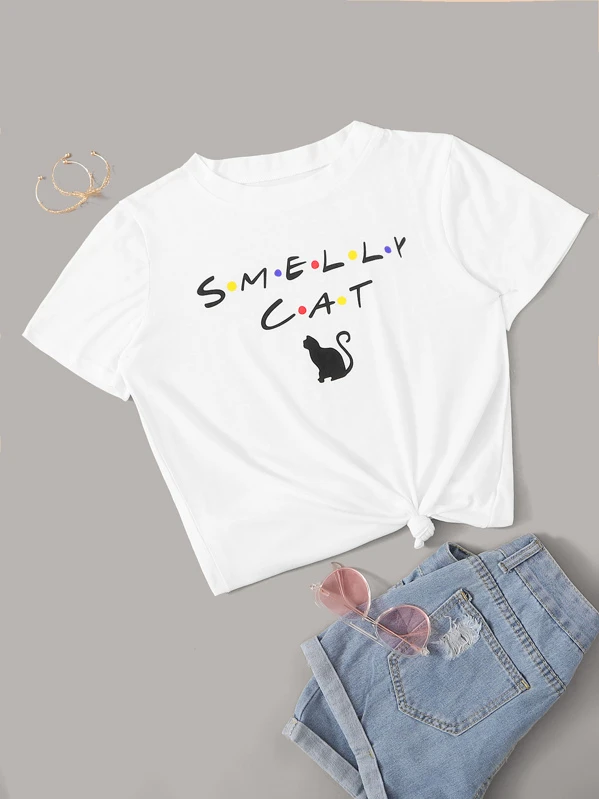 cat slogan t shirts