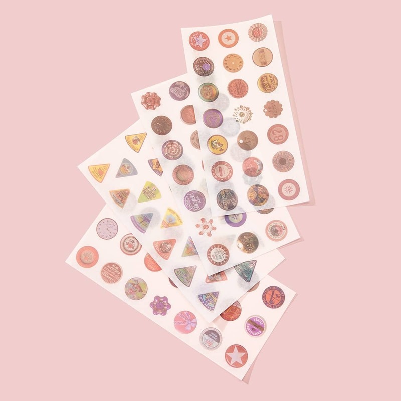 

Round Logo Print Decal 4sheets