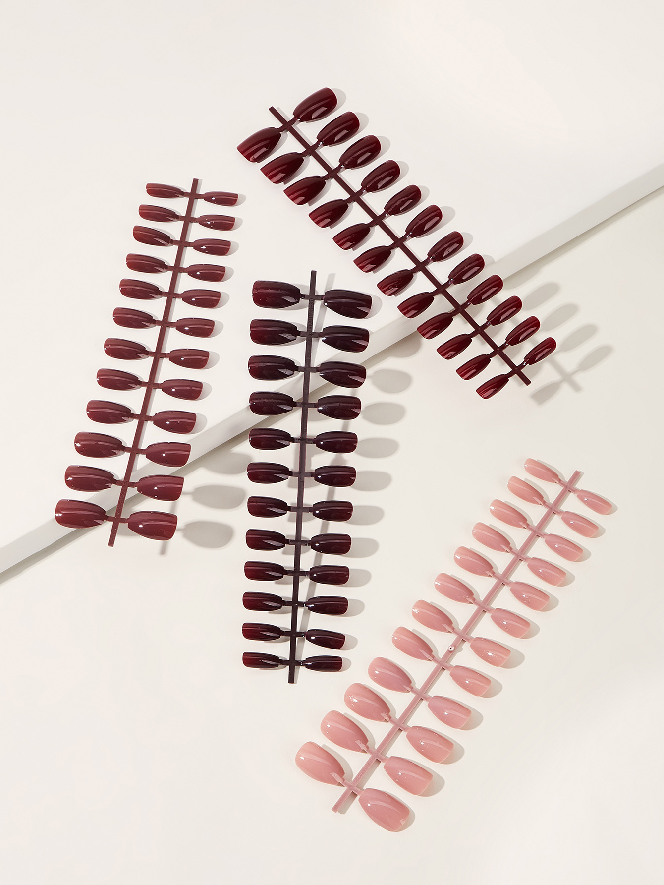 coffin fake nail 4pack