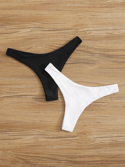 High Cut Swimming Panty 2pack