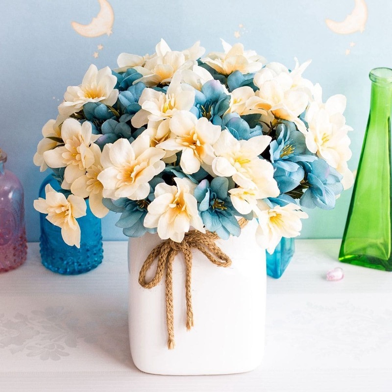 

Artificial Flower 5branch With 10pcs Head, Multicolor