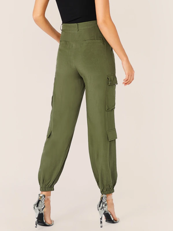 button fly cargo pants
