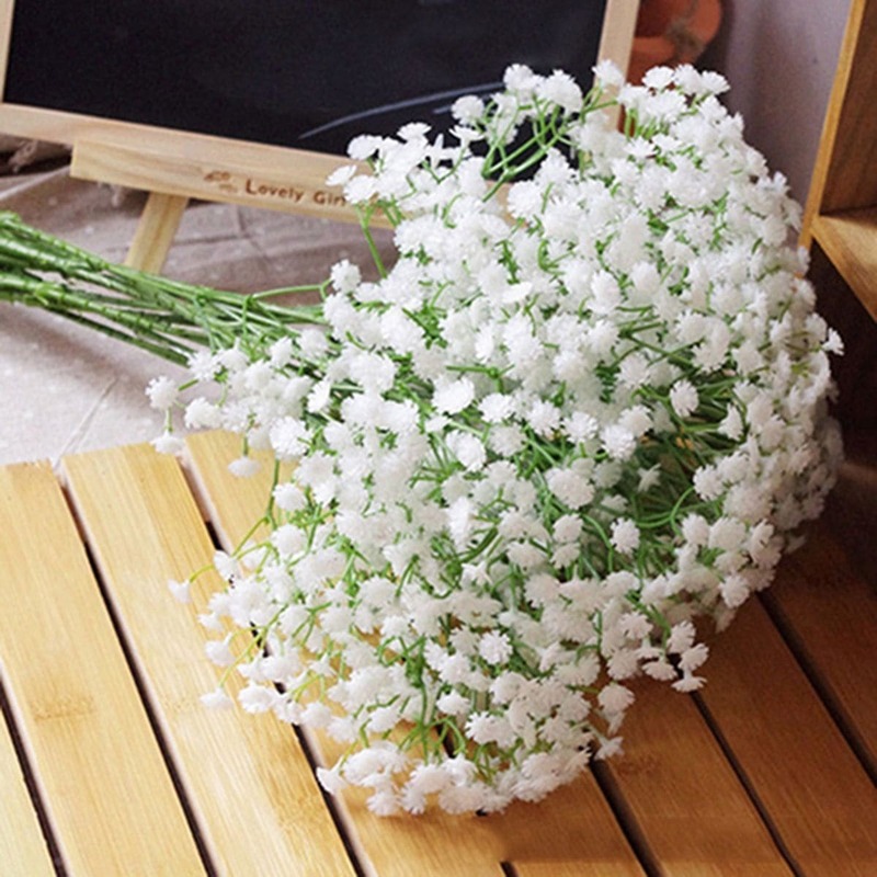

Artificial Gypsophila 1 bunch with 9pcs branch, White