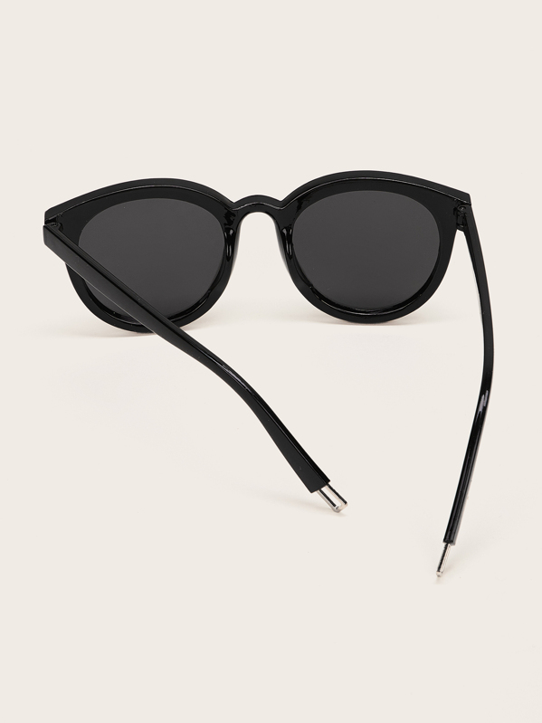 Round Frame Mirror Lens Sunglasses SHEIN USA