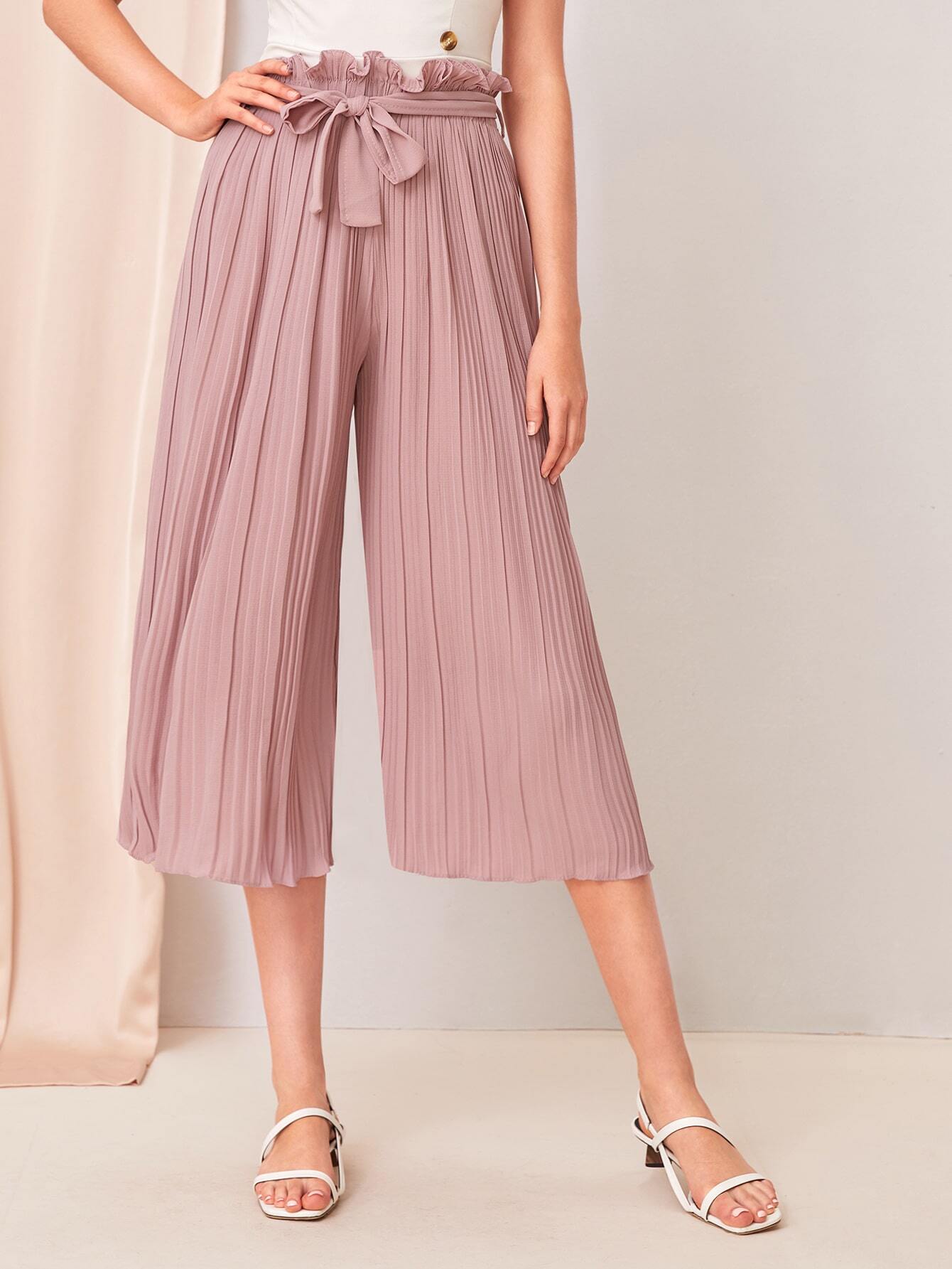 Pantaloni plissettati Clearance