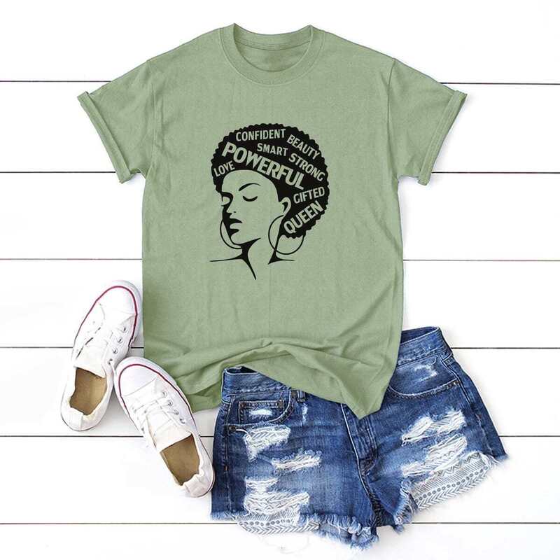 

Figure & Letter Print Tee, Army green
