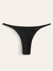 SHEIN Swim Summer Beach Textured Swimming Panty