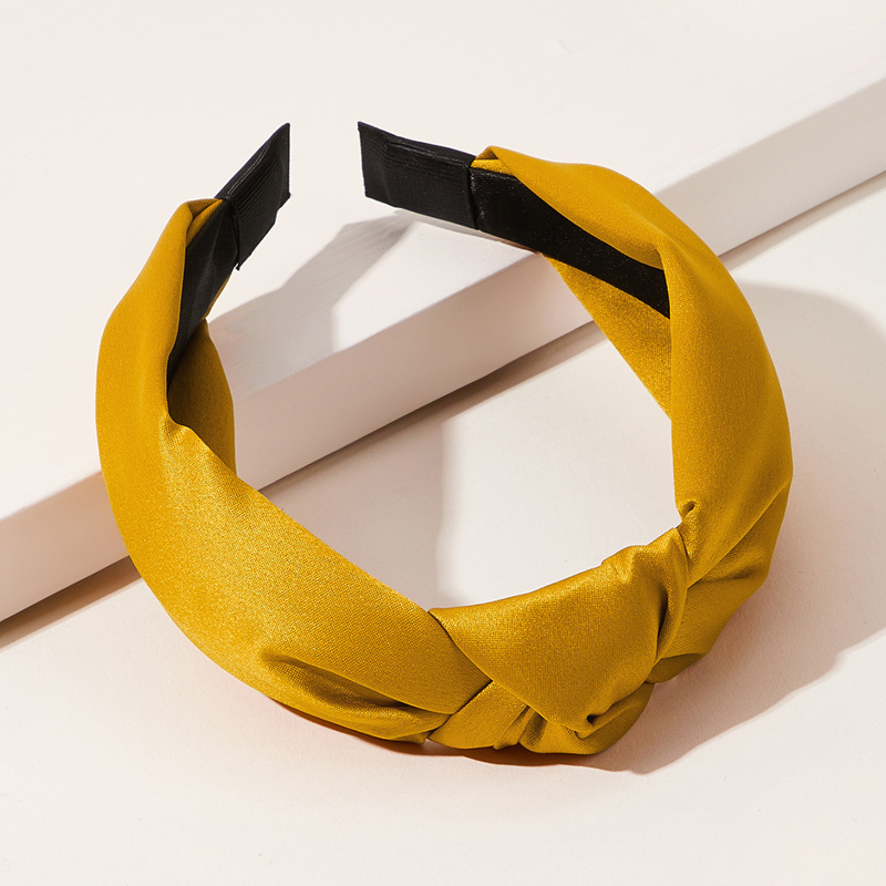 

Knot Decor Headband, Yellow