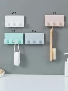Wall Mounted Multi-function Storage Rack 1pc - Multicolor - View 5
