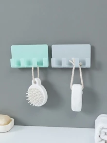 Wall Mounted Multi-function Storage Rack 1pc - Multicolor - View 3