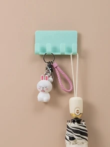 Wall Mounted Multi-function Storage Rack 1pc - Multicolor - View 4