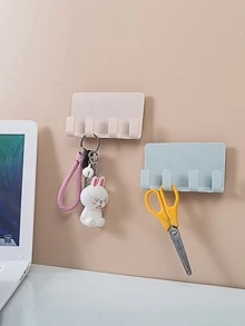 Wall Mounted Multi-function Storage Rack 1pc - Multicolor - View 6