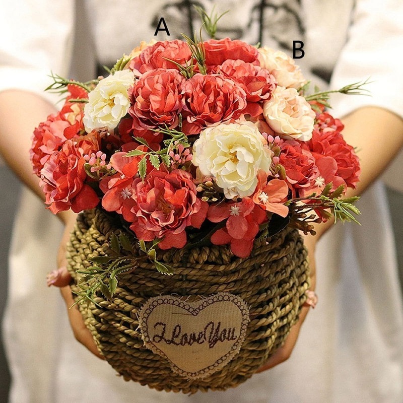 

Artificial Flower 1bunch With 5pcs Branch