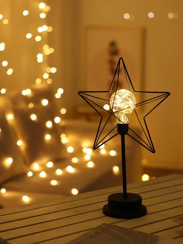 star shaped table lamp