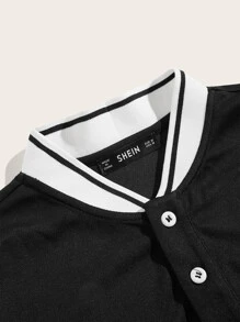 baseball collar shirt