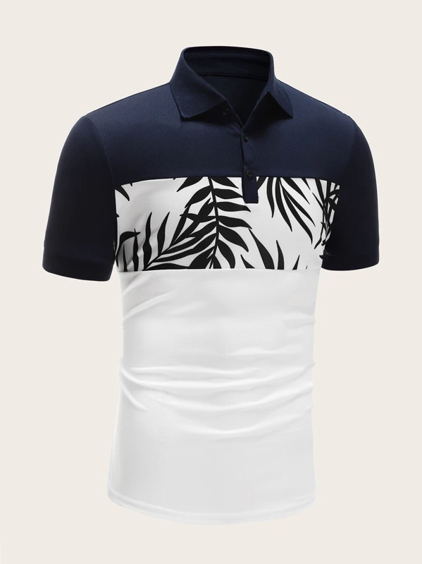 camisetas polo estampadas