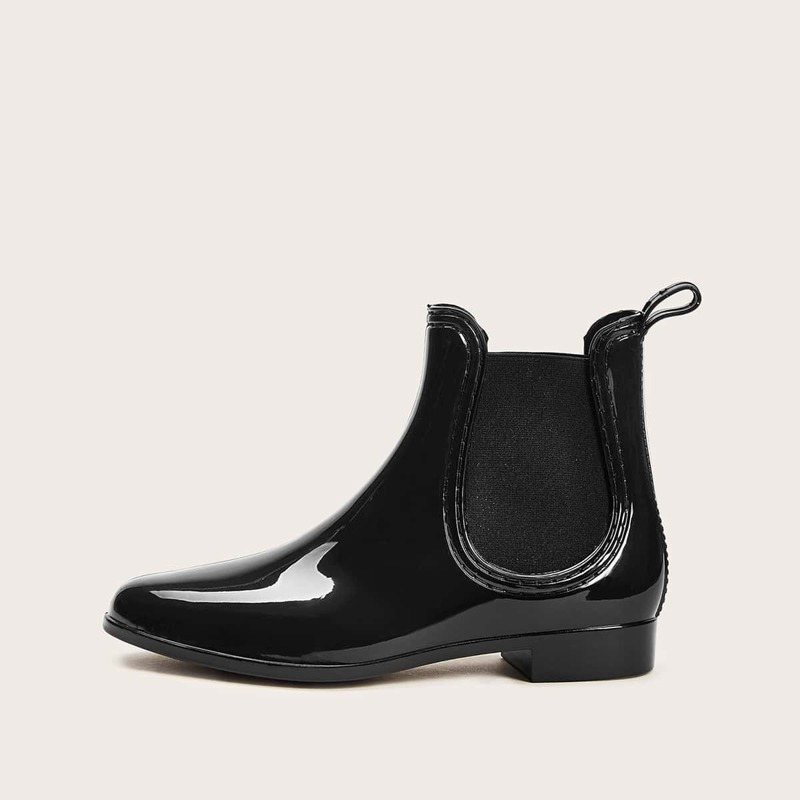 

Slip On Chelsea Boots, Black