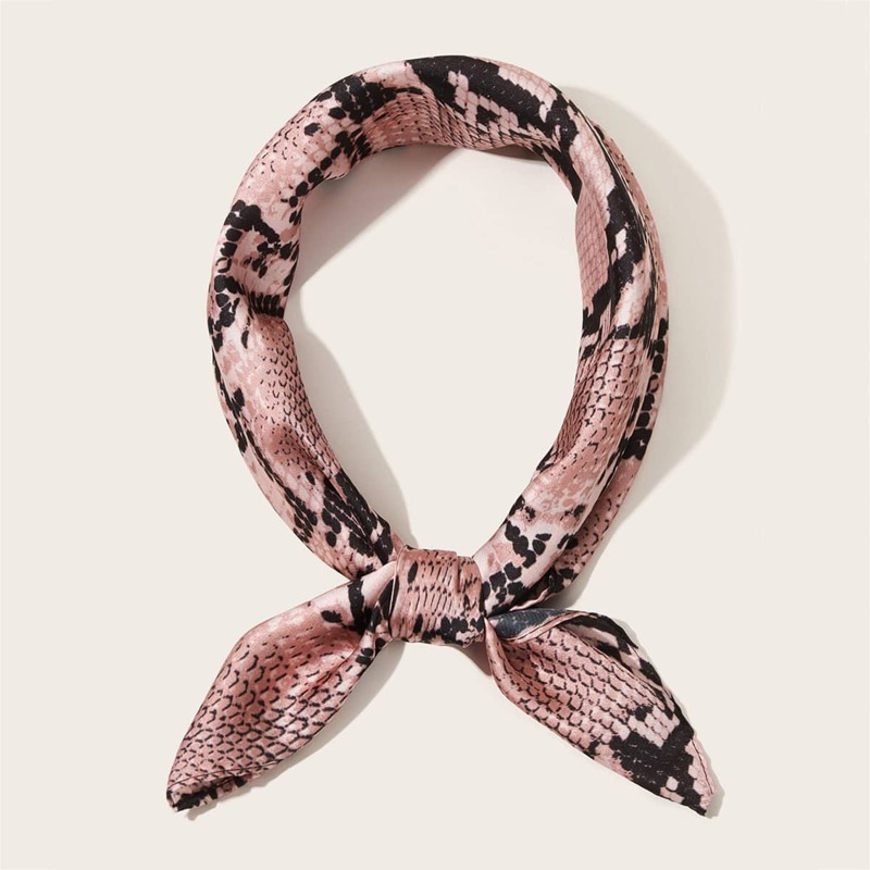 

Snakeskin Pattern Bandana, Multicolor