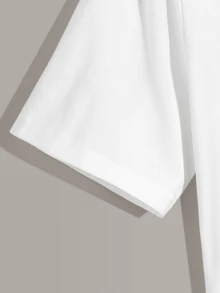 Manfinity Men Slogan Graphic Tee - White - View 4