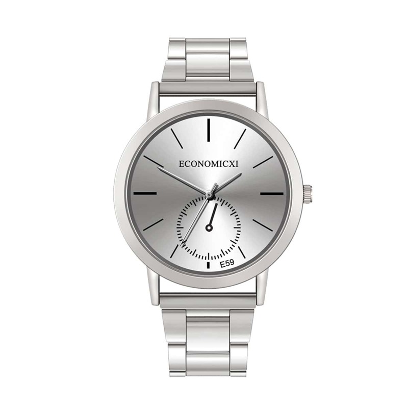 

Plain Round Dial Pointer Wrist Watch
