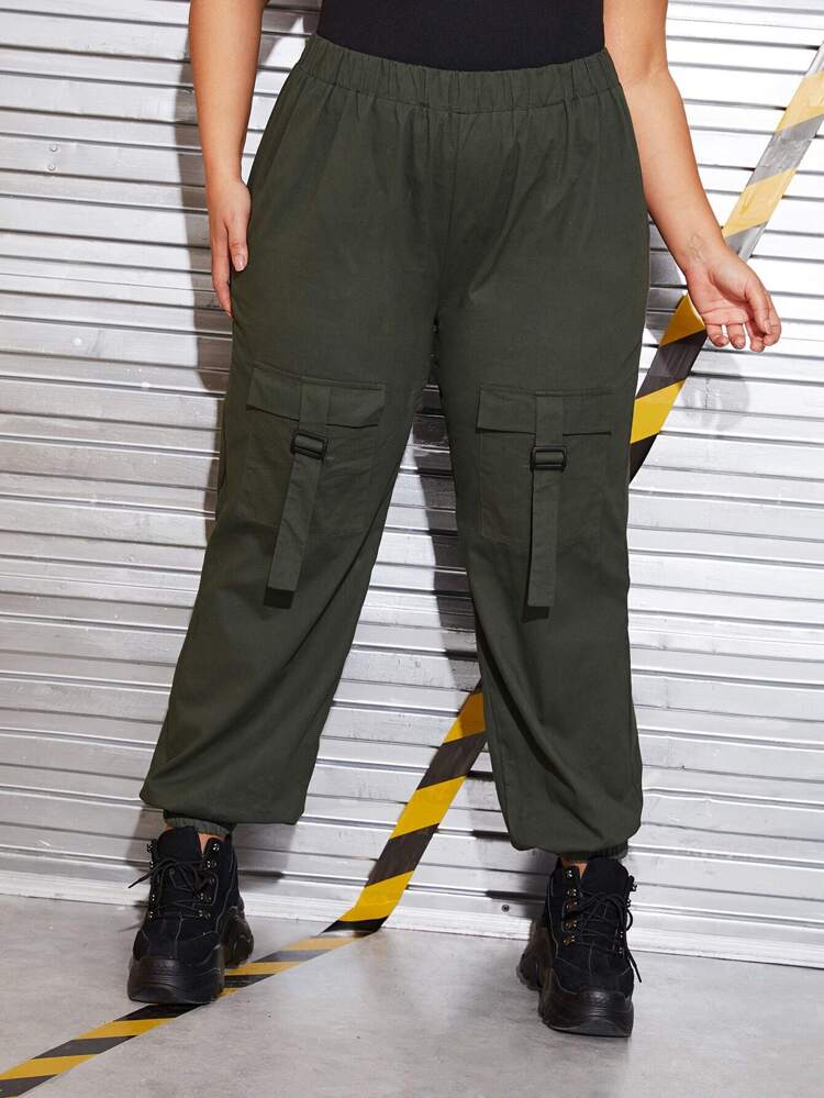 cargo pants without side pockets