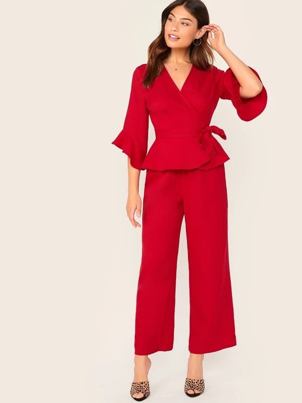 ensemble pantalon ample