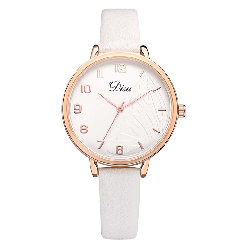 

Thin Strap Round Dial Wrist Watch