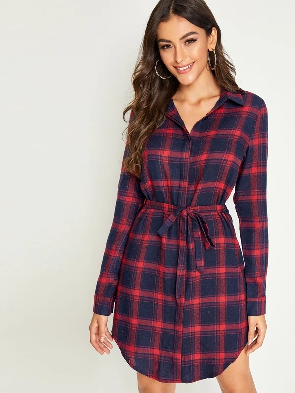 vestido estilo camisa