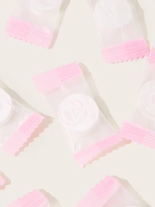 NEFOUME 24 piezas Hoja de hoja facial comprimida belleza DIY máscara desechable papel cuidado de la piel Natural máscaras envueltas Normal gruesa, obtener un pequeño cuenco de máscara - Blanco - Ver 2