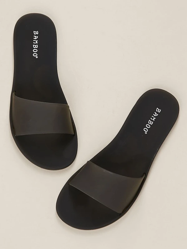 bamboo jelly sandals