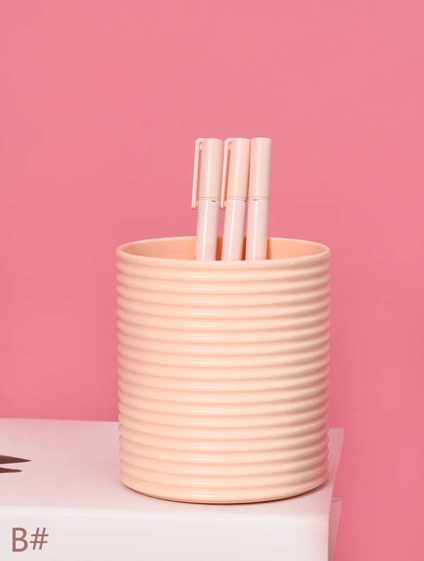 Desktop Cylinder Pencil Holder 1pc SHEIN USA