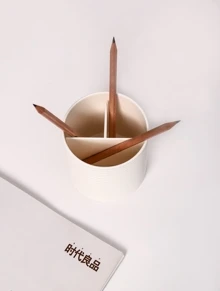 Desktop Cylinder Pencil Holder 1pc - Multicolor - View 6