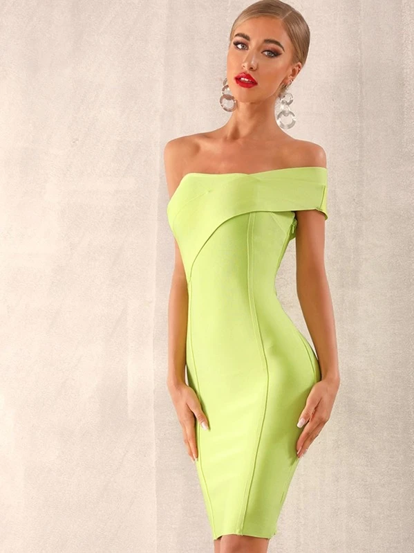 shein bandage dress