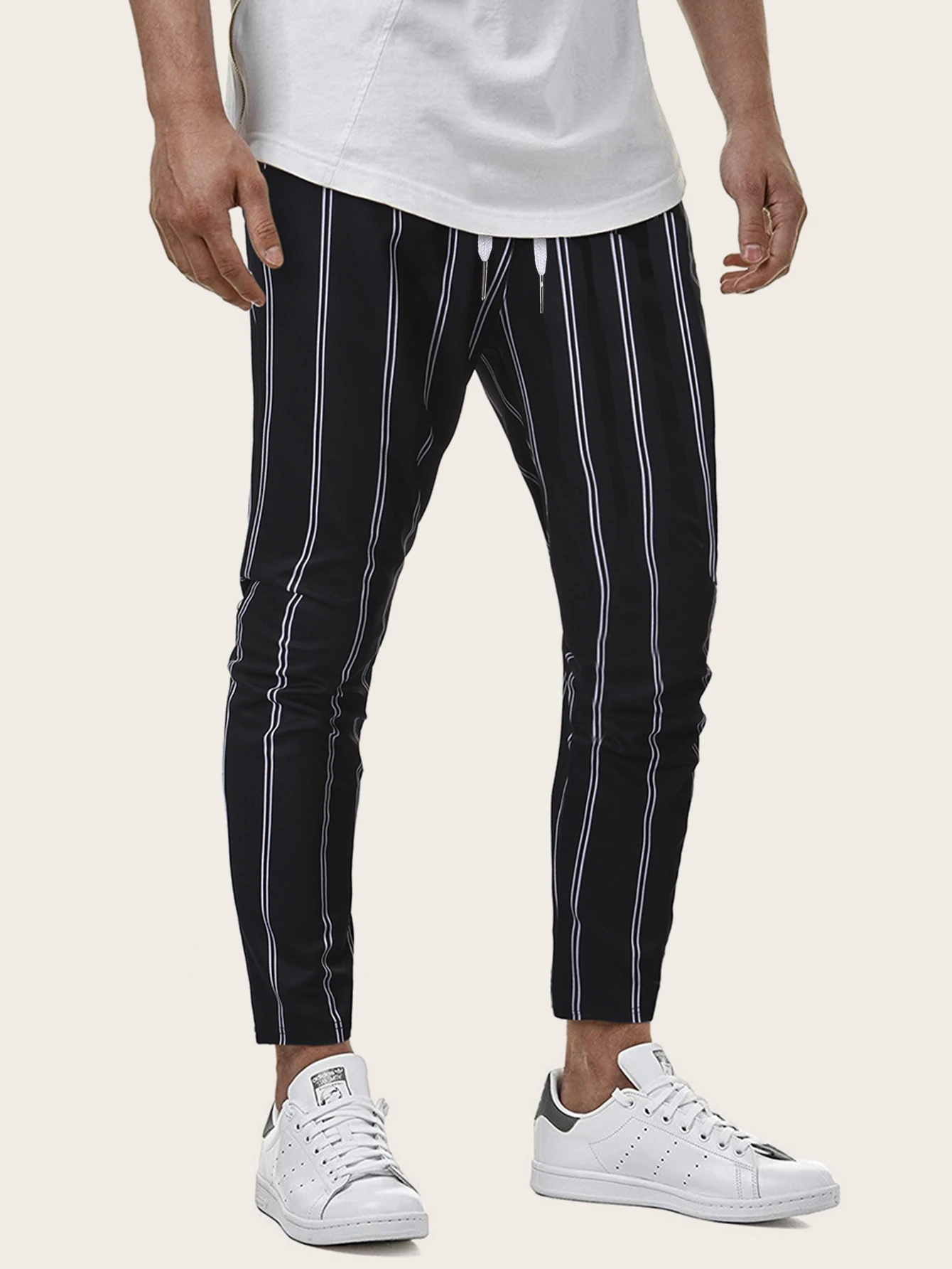 striped pants shein