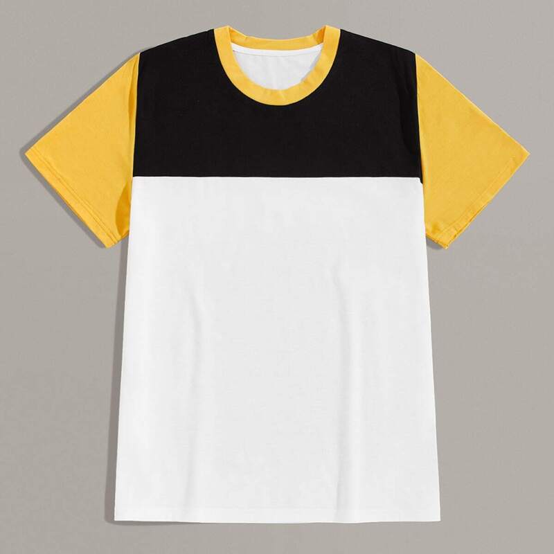 

Guys Cut And Sew Tee, Multicolor