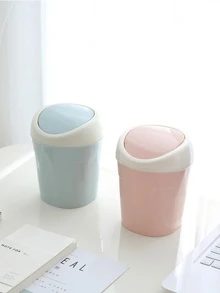 Desktop Mini Trash Storage Bin 1pc - Multicolor - View 3