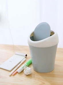 Desktop Mini Trash Storage Bin 1pc - Multicolor - View 4