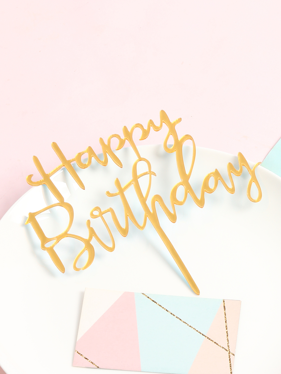 Decorative Birthday Cake Topper 1pc
