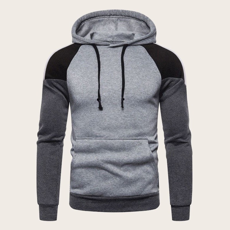 

Guys Color Block Hooded Sweatshirt, Multicolor